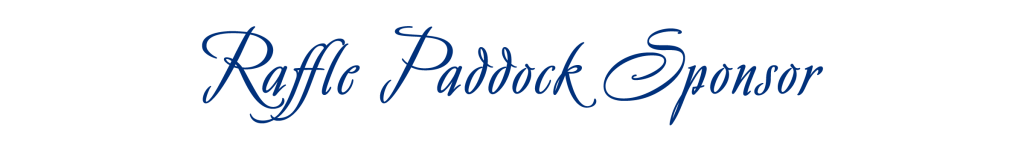 Raffle Paddock Sponsor